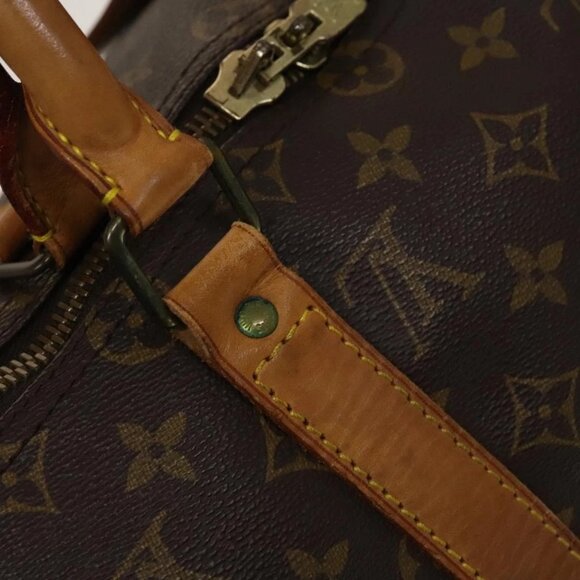 LOUIS VUITTON Monogram Keepall 50 Boston Bag LV Auth - Picture 12 of 16